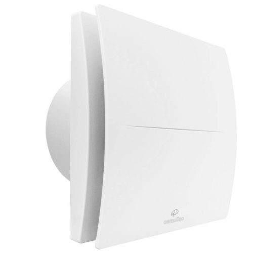Aerauliqa QD-100HT BB ventilátor utószellőztető és páraérzékelő funkcióval, beépített pillangószeleppel