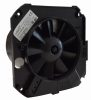 Cata UC-10 Hygro fekete ventilátor utószellőztető és páraérzékelő funkcióval, fordulatszám állítási lehetőséggel, pillangószeleppel