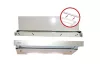 Cata TF-2003/60 teleszkópos páraelszívó, 60 cm, inox