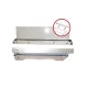 Cata TF-2003/60 teleszkópos páraelszívó, 60 cm, inox