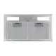 Cata GT-PLUS 45 X/M álkürtős (beépíthető) páraelszívó, 45 cm, inox