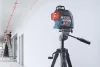 BOSCH 0601063S00 GLL 3-80 Vonallézer + 4 db 1,5 V-os LR6 (AA) + Lézer céltábla + Szerszámkoffer