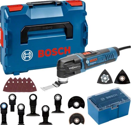 BOSCH 0601237000 GOP 30-28 Multifunkcionális vágószerszám + Tartozékkészlet L-Boxxban