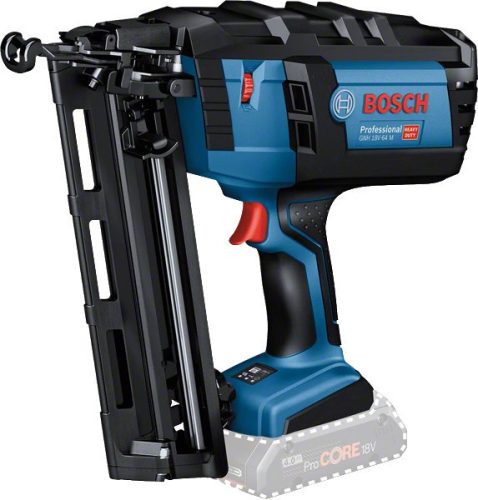 BOSCH 0601481000 GNH 18V-64 M Akkus szögbelövő (akku és töltő nélkül) kartondobozban