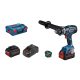 BOSCH 06019J5105 GSB 18V-150 C BITURBO akkus ütvefúró csavarozó, 2xProCore 8.0 Ah + GAL 1880 CV + GCY42, L-Boxx