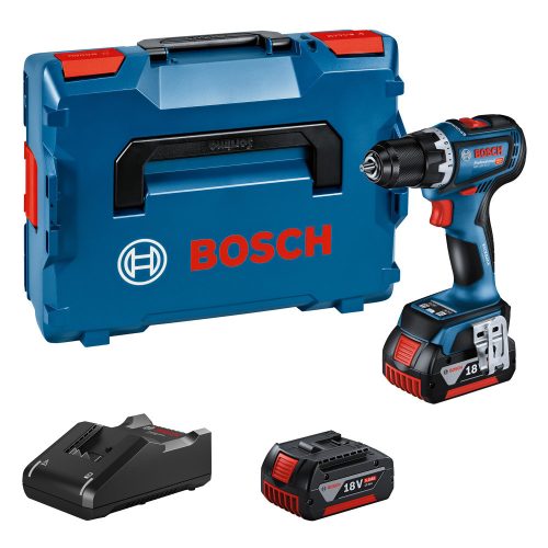 BOSCH 06019K6003 GSR 18V-90 C Akkus fúrócsavarozó L-Boxx-ban