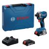 BOSCH 06019N2022 GDR 18V-215 Akkus ütvecsavarozó (2x2,0 Ah akkuval; GAL 18V-20 töltővel) szerszámkofferben 