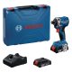 BOSCH 06019N2022 GDR 18V-215 Akkus ütvecsavarozó (2x2,0 Ah akkuval; GAL 18V-20 töltővel) szerszámkofferben 