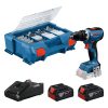 BOSCH 06019N3207 GSR 18V-65 Akkus fúró-csavarozó  (2x4,0 Ah ProCORE akkuval​; GAL 18V-40 töltővel) L-Case-ben