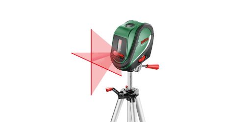 BOSCH UniversalLevel 2 Keresztvonalas szintezőlézer + Állvány