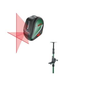   BOSCH 0603663902 UniversalLevel 3 Keresztvonalas szintezőlézer + TP 320 Teleszkópos rúd