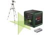 BOSCH 0603663C03 Quigo keresztvonalas zöld szintezőlézer + BT 150 állvány + 2 db 1.5V LR03 (AAA)