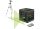 BOSCH 0603663C03 Quigo keresztvonalas zöld szintezőlézer + BT 150 állvány + 2 db 1.5V LR03 (AAA)