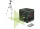 BOSCH 0603663C03 Quigo keresztvonalas zöld szintezőlézer + BT 150 állvány + 2 db 1.5V LR03 (AAA)