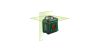 BOSCH 0603663E00 UniversalLevel 360 Keresztvonalas zöld szintezőlézer + 4 db 1.5 V-os LR6 AA