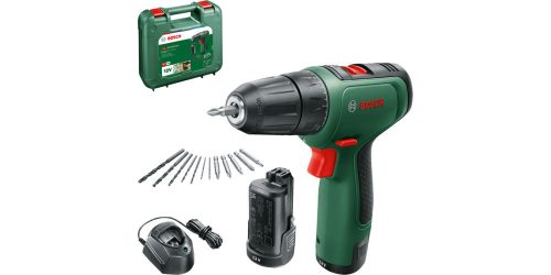 BOSCH 06039D3007 EasyDrill 1200 Akkus fúrócsavarozó (2x1,5 Ah) kofferben