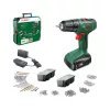 BOSCH 06039D8002 Easydrill 18V-40 Akkus fúrócsavarozó (2x 1,5Ah) + AL18V-20