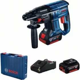   BOSCH 0611911121 GBH 180- LI (2x4.0Ah + GAL 18V-40) Akkus, szénkefementes fúrókalapács SDS-Plus kofferben