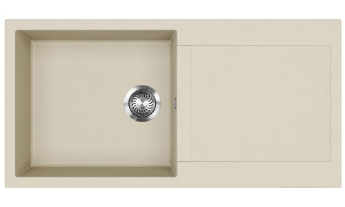 EVIDO Cubo XL 6S gránit mosogató, 1000 x 500 mm, bézs
