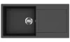 EVIDO Cubo XL 6S gránit mosogató, 1000 x 500 mm, antracit