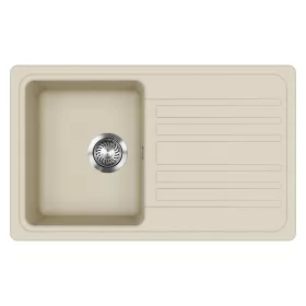 EVIDO Home 45S gránit mosogató, 765 x 460mm, bézs