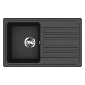 EVIDO Home 45S gránit mosogató, 765 x 460mm, antracit