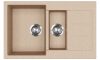 EVIDO Cubo 6S compact gránit mosogató800x500 avena