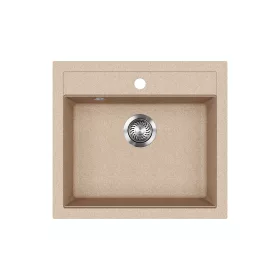 EVIDO Quadro 6 gránit mosogató, 562 x 510mm, avena