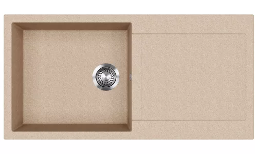 EVIDO Cubo XL 6S gránit mosogató, 1000 x 500 mm, avena