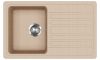 EVIDO Home 45S gránit mosogató, 765 x 460mm, avena