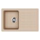EVIDO Home 45S gránit mosogató, 765 x 460mm, avena