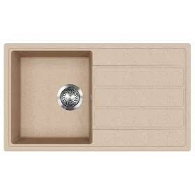 EVIDO Easy 45S gránit mosogató, 760 x 440 mm, avena