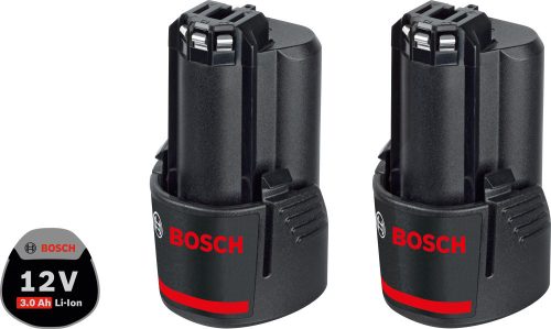 BOSCH 1600A00X7D 2 x GBA 12V 3.0Ah Akkumulátor