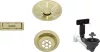 BLANCO InFino lefolyógarnitúra, satin gold, 3 1/2