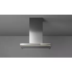  FALMEC LUMINA LED NRS sziget páraelszívó, 90 cm, inox/üveg