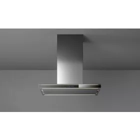   FALMEC LUMINA LED NRS sziget páraelszívó, 90 cm, inox/fekete üveg