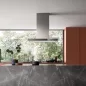   FALMEC LUMINA NRS sziget páraelszívó, 90 cm, inox/fekete üveg