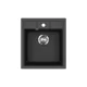 EVIDO Easy 45 gránit mosogató, 460 x 515 mm, antracit