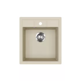 EVIDO Easy 45 gránit mosogató, 460 x 515 mm, bézs