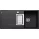BLANCO METRA 6S-F fekete exc., SZINTBE ÉPÍTÉS