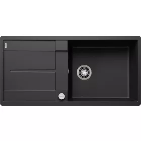 BLANCO METRA XL 6S-F fekete exc., SZINTBE ÉPÍTÉS