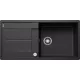 BLANCO METRA XL 6S-F fekete exc., SZINTBE ÉPÍTÉS