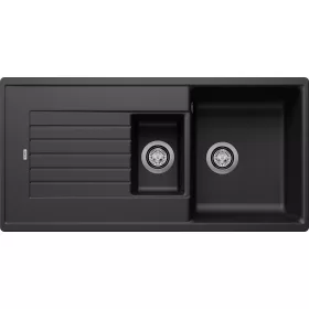 BLANCO ZIA 6 S fekete exc.nélk.