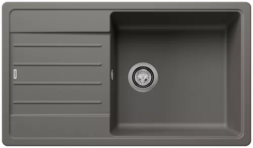BLANCO LEGRA XL 6 S vulkánszürke doboz nélk., lef.garn.