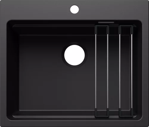 BLANCO ETAGON 6 fekete lefolyó nélk.