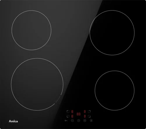Amica AHI 601 indukciós főzőlap | 60 cm | fekete