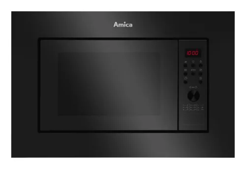 Amica AMGB20E2GB beépíthető mikrohullámú sütő| 20l | Fekete