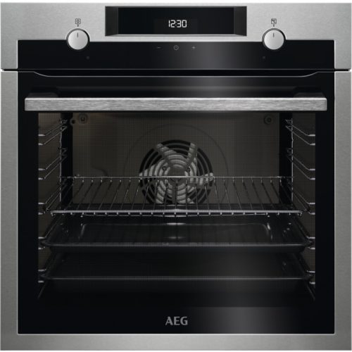 AEG BCE455351M SteamBake Beépíthető sütő gőz funkcióval | LED | 72l | Aqua clean | Inox