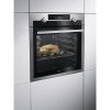 AEG BCE558370M SteamBake Beépíthető sütő gőz funkcióval | LED | 71l | Katalitikus | Inox