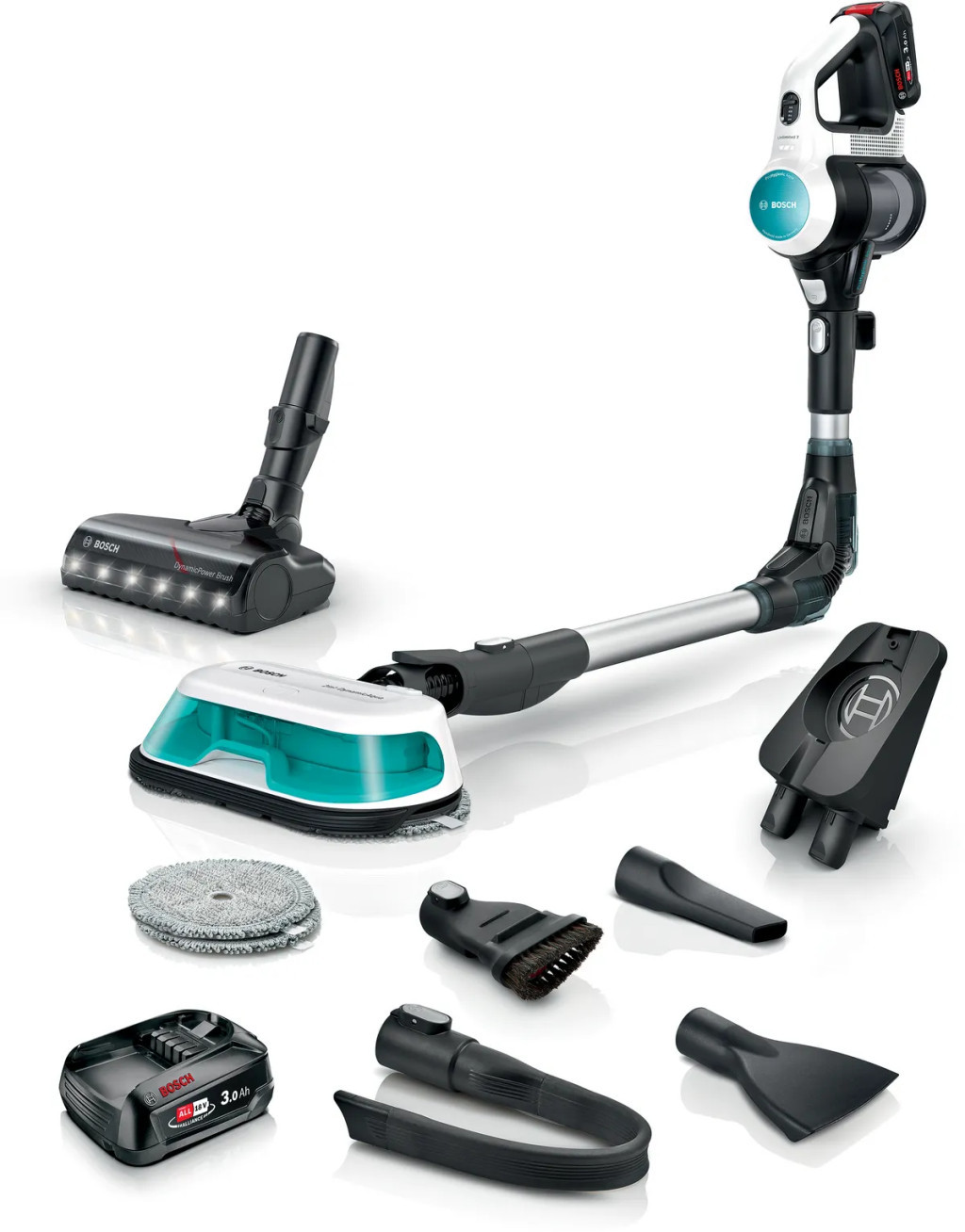 Bosch BCS712HYG5 Unlimited 7 ProHygienic Aqua akkumulátoros porszívó
